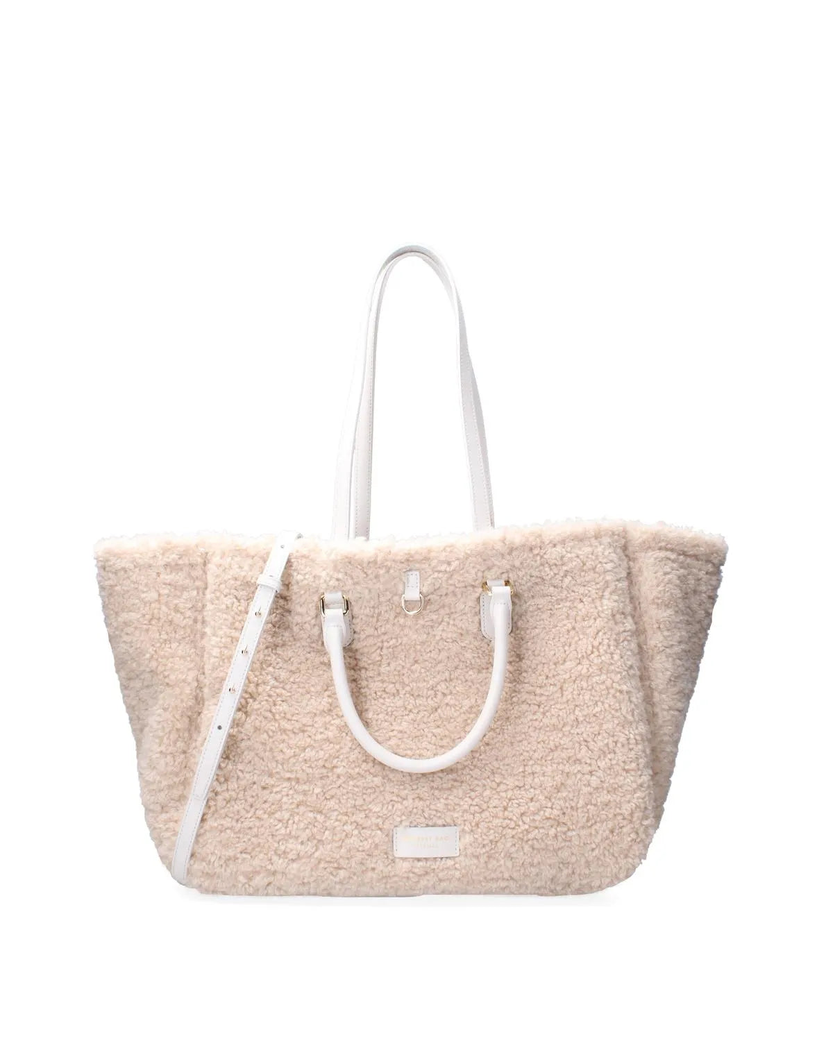 DOUBLE SIDED ATENA CORTINA - SNOW-Tote Bags-MY BEST BAG- Pointure.AE