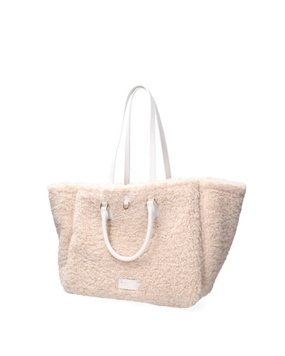 DOUBLE SIDED ATENA CORTINA - SNOW-Tote Bags-MY BEST BAG- Pointure.AE