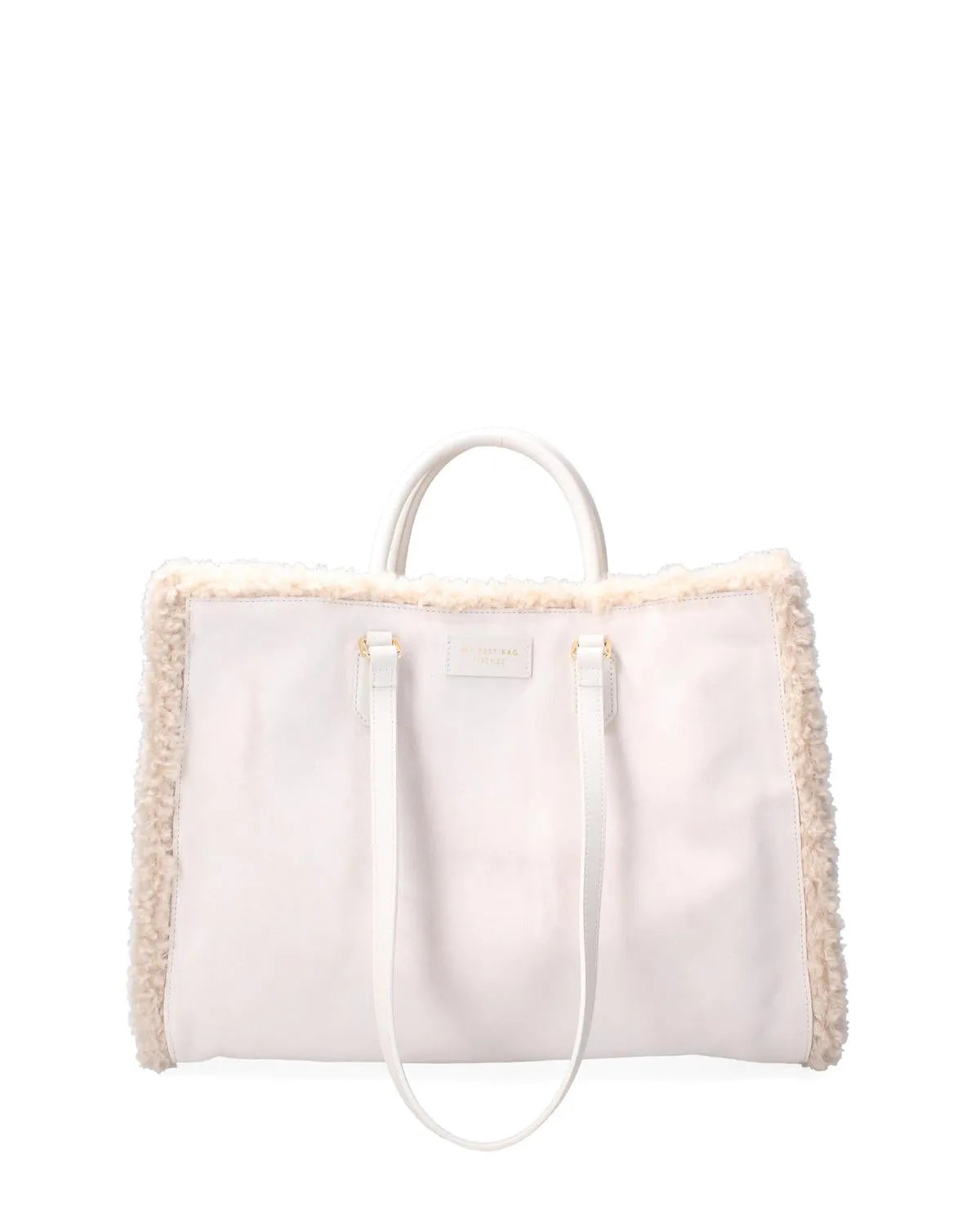 DOUBLE SIDED ATENA CORTINA - SNOW-Tote Bags-MY BEST BAG- Pointure.AE