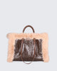 Double Sided Atena Fur - Brown – Tote Bags by My Best Bag | MĀJÅ