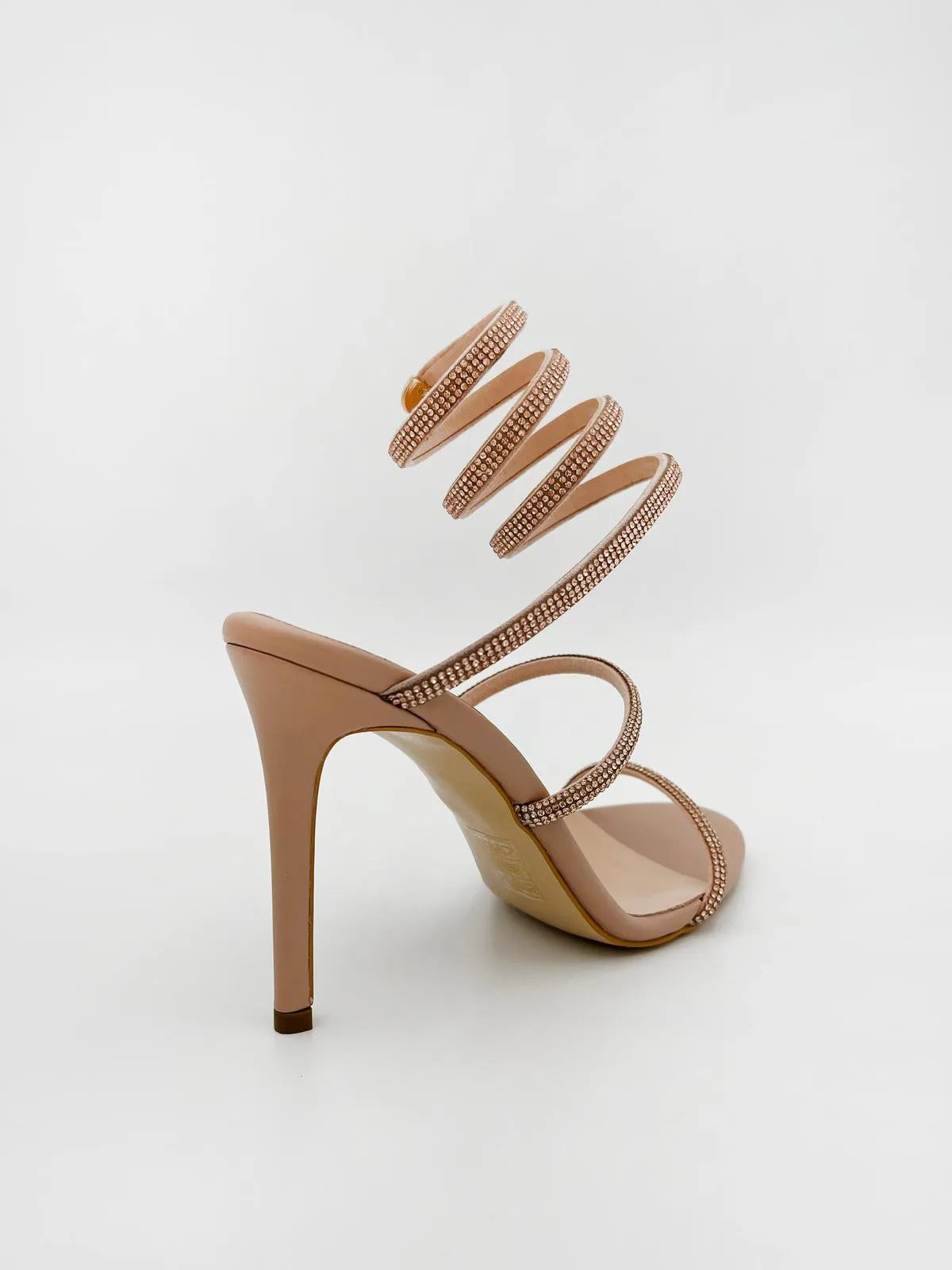 EMBELLISHED SANDALS IN NUDE-Sandals-TUCINO- Pointure.AE