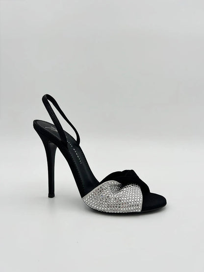 EMBELLISHED SLINGBACK SANDAL-Sling Backs-GIUSEPPE ZANOTTI- Pointure.AE