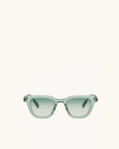 Enigma - EMERALD CRYSTAL & PALLADIUM/GRADIENT BLUE-GREEN-Square Frame Sunglasses-LUNETTERIE GÉNÉRALE- Pointure.AE