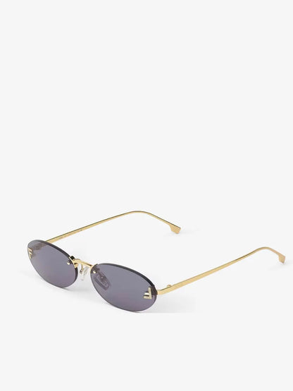 FIRST OVAL SUNGLASSES-Oval Frame Sunglasses-FENDI- Pointure.AE