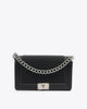 Flat M Ball in Black and Silver-cross – Body Bags by Marc Ellis | MĀJÅ