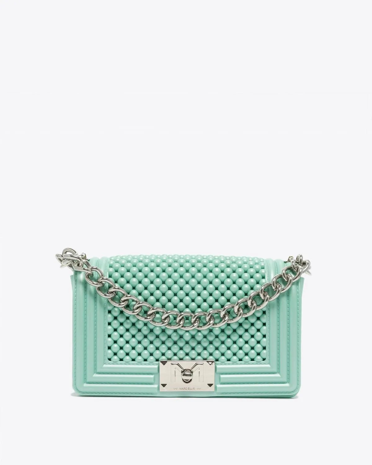 FLAT S BALL IN TIFFANY-Cross-Body Bags-MARC ELLIS- Pointure.AE