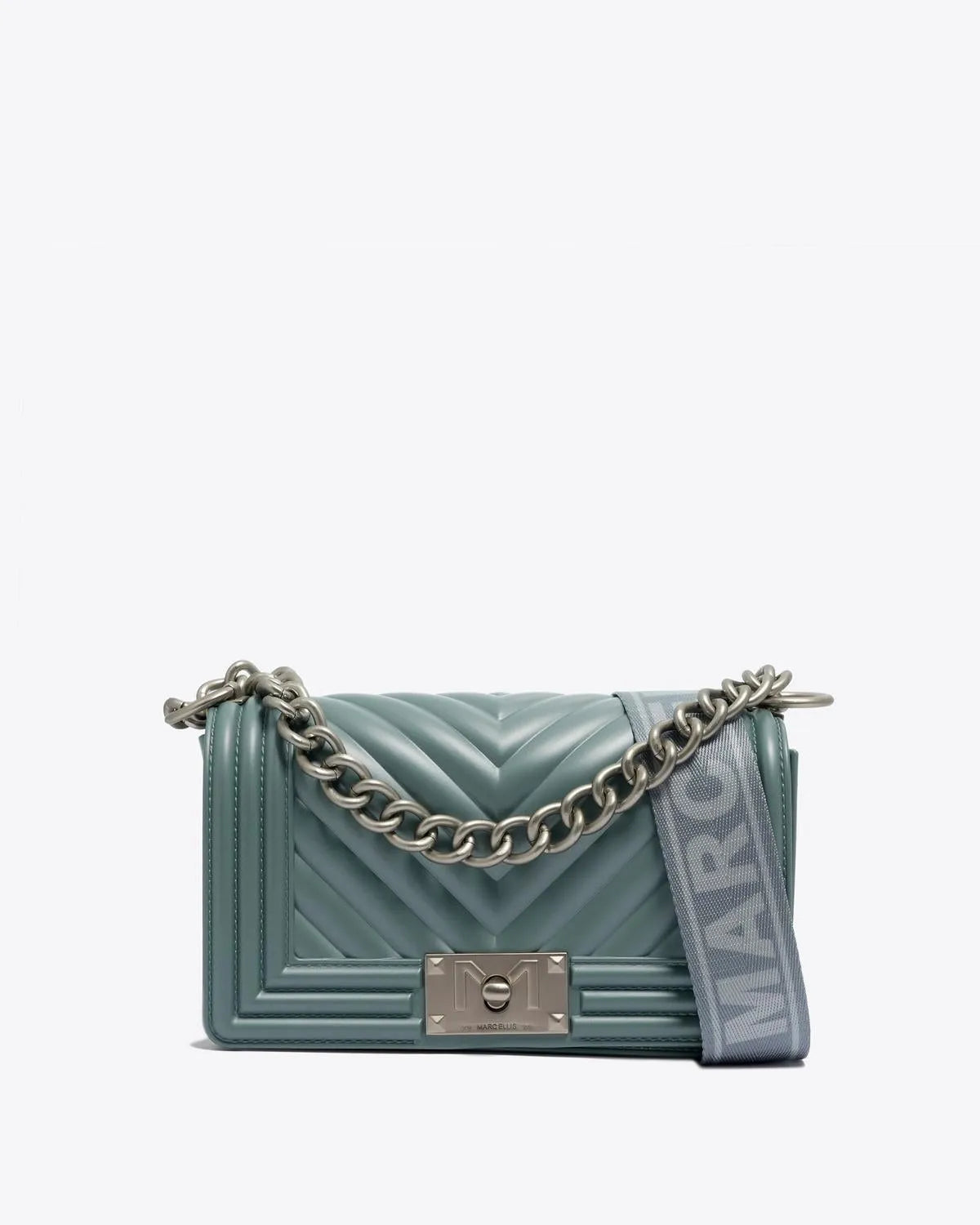 FLAT S IN DARK BLUE-Cross-Body Bags-MARC ELLIS- Pointure.AE