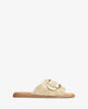 Flat Sandal with a Buckle – Slippers by Unisa | MĀJÅ