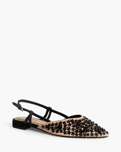 FLAT WITH BEADS DETAIL-Flats-CORINA- Pointure.AE
