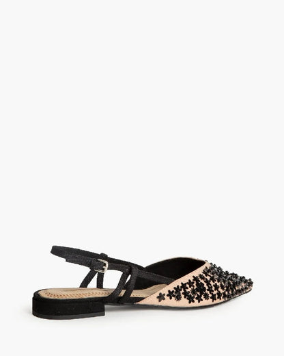 FLAT WITH BEADS DETAIL-Flats-CORINA- Pointure.AE