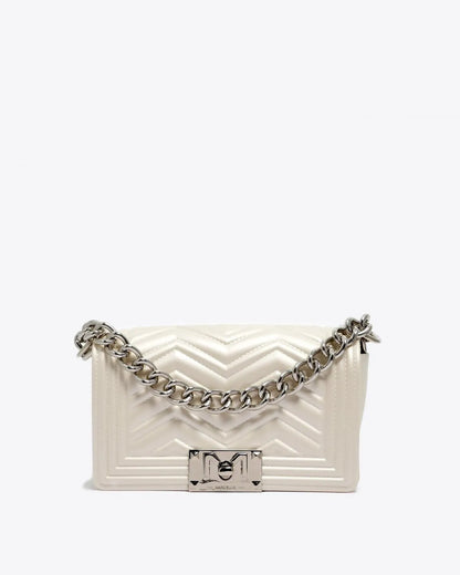 Flat XS Manhattan in White-cross – Body Bags by Marc Ellis | MĀJÅ