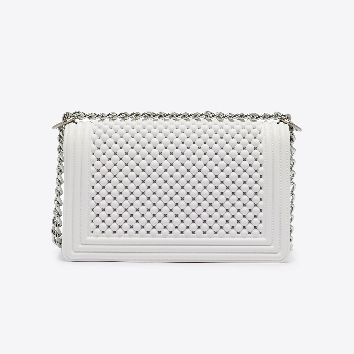 FLAT M BALL IN WHITE