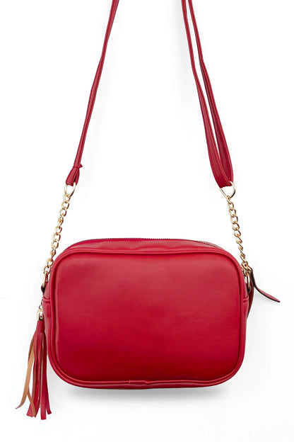 GEOMETRIC CROSS-BODY BAG-Cross-Body Bags-MARIE CLAIRE- Pointure.AE