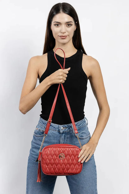 GEOMETRIC CROSS-BODY BAG-Cross-Body Bags-MARIE CLAIRE- Pointure.AE