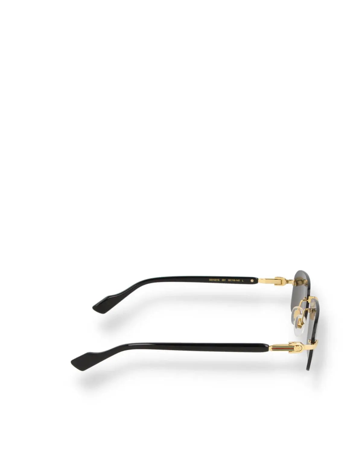 GG RIMLESS RECTANGULAR SUNGLASSES-Rectangular Frame Sunglasses-GUCCI EYEWEAR- Pointure.AE