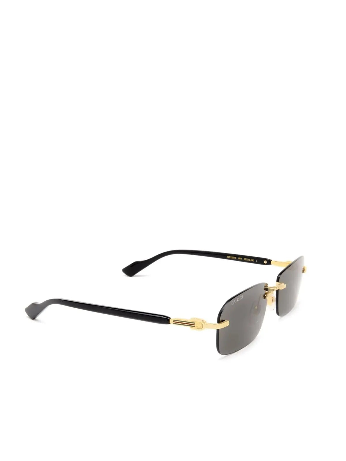 GG RIMLESS RECTANGULAR SUNGLASSES-Rectangular Frame Sunglasses-GUCCI EYEWEAR- Pointure.AE