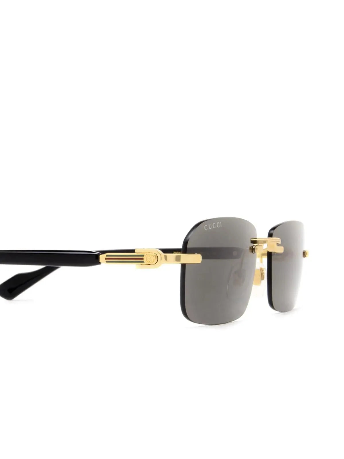 GG RIMLESS RECTANGULAR SUNGLASSES-Rectangular Frame Sunglasses-GUCCI EYEWEAR- Pointure.AE