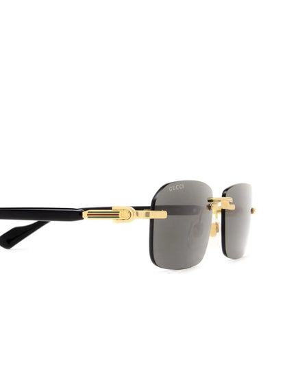 GG RIMLESS RECTANGULAR SUNGLASSES-Rectangular Frame Sunglasses-GUCCI EYEWEAR- Pointure.AE