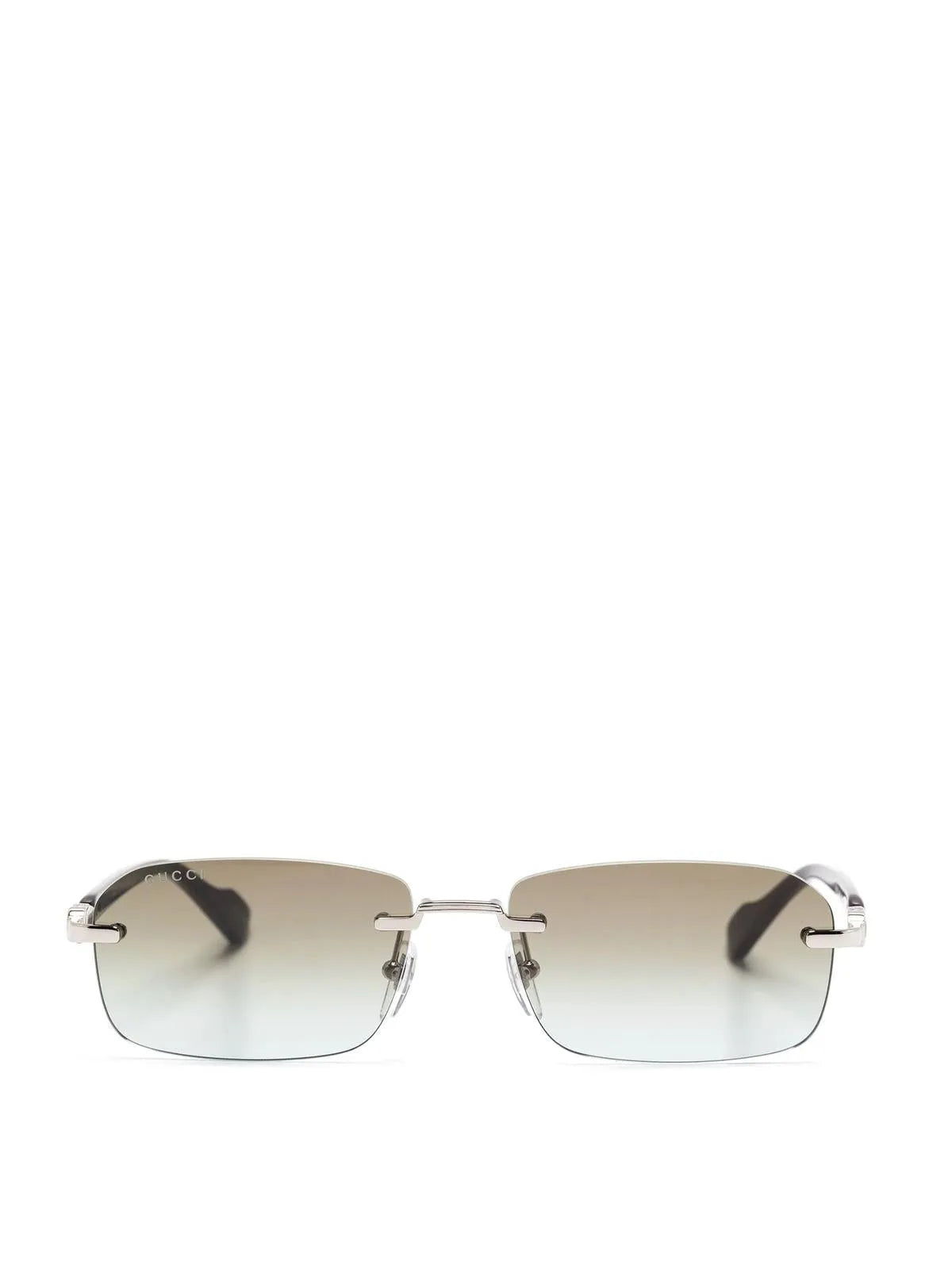 GG RIMLESS RECTANGULAR SUNGLASSES-Rectangular Frame Sunglasses-GUCCI EYEWEAR- Pointure.AE