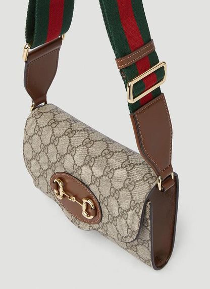GUCCI HORSEBIT 1955 MINI BAG-Cross-Body Bags-GUCCI- Pointure.AE