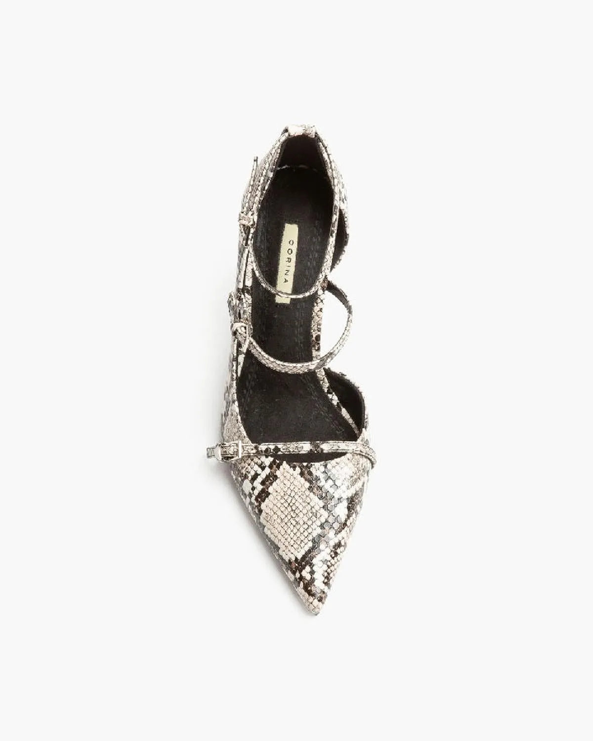 HIGH HEEL PUMP IN SERPENT-Pumps-CORINA- Pointure.AE