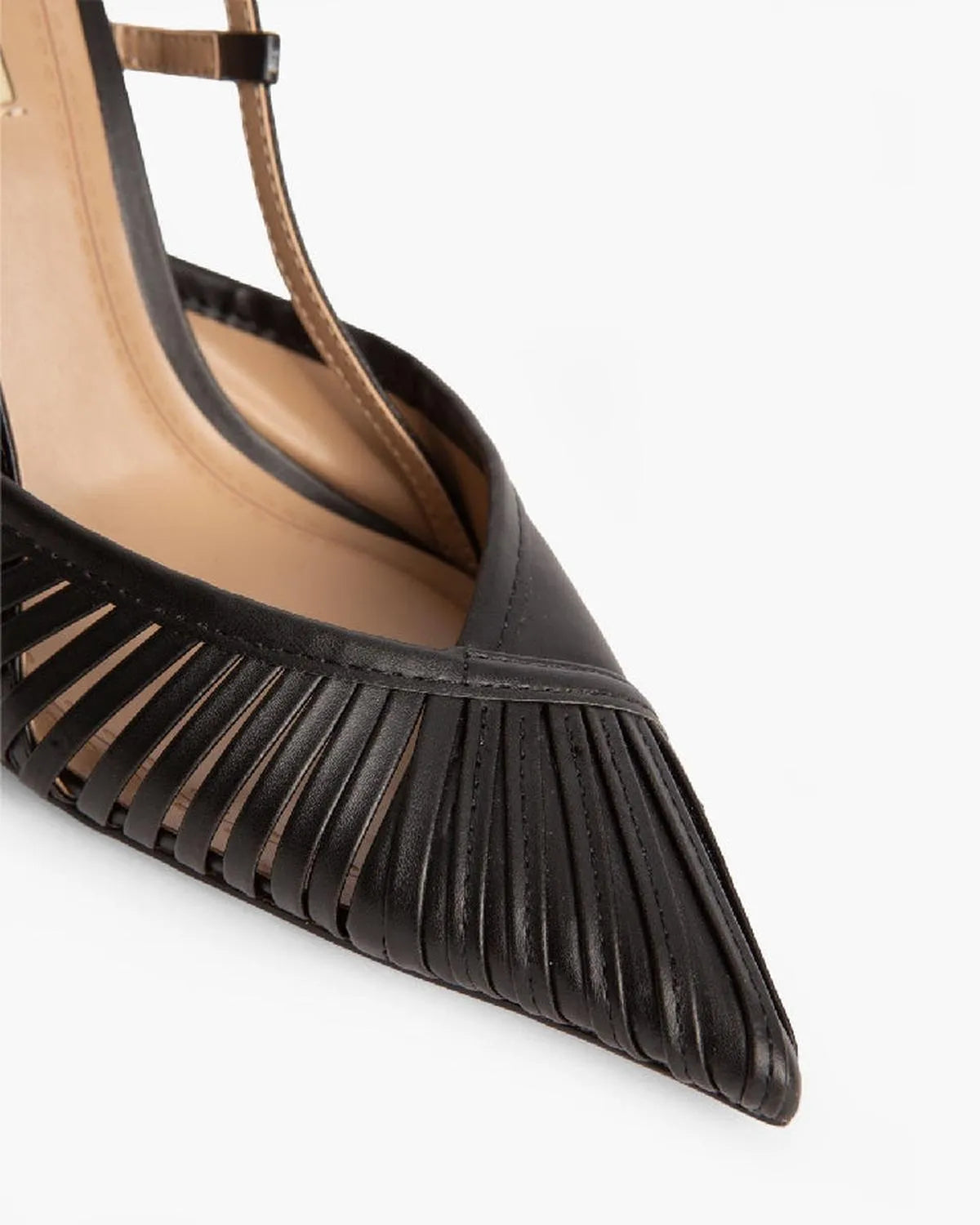 HIGH HEEL SLING BACK IN BLACK-Sling Backs-CORINA- Pointure.AE