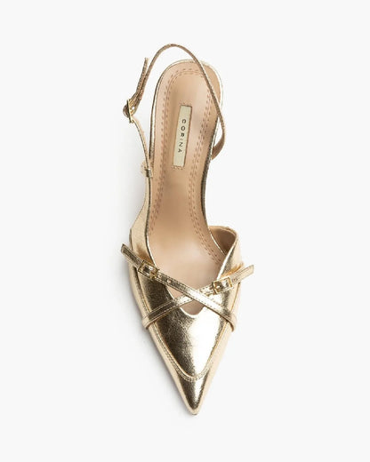 HIGH HEEL SLING-BACK-Sling Backs-CORINA- Pointure.AE