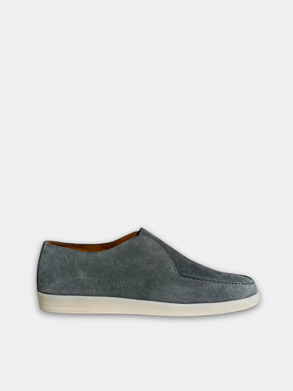 HIGH LOAFER IN SUEDE GREY-Men Loafer-BELTRAMI OSVALDO-Pointure.AE