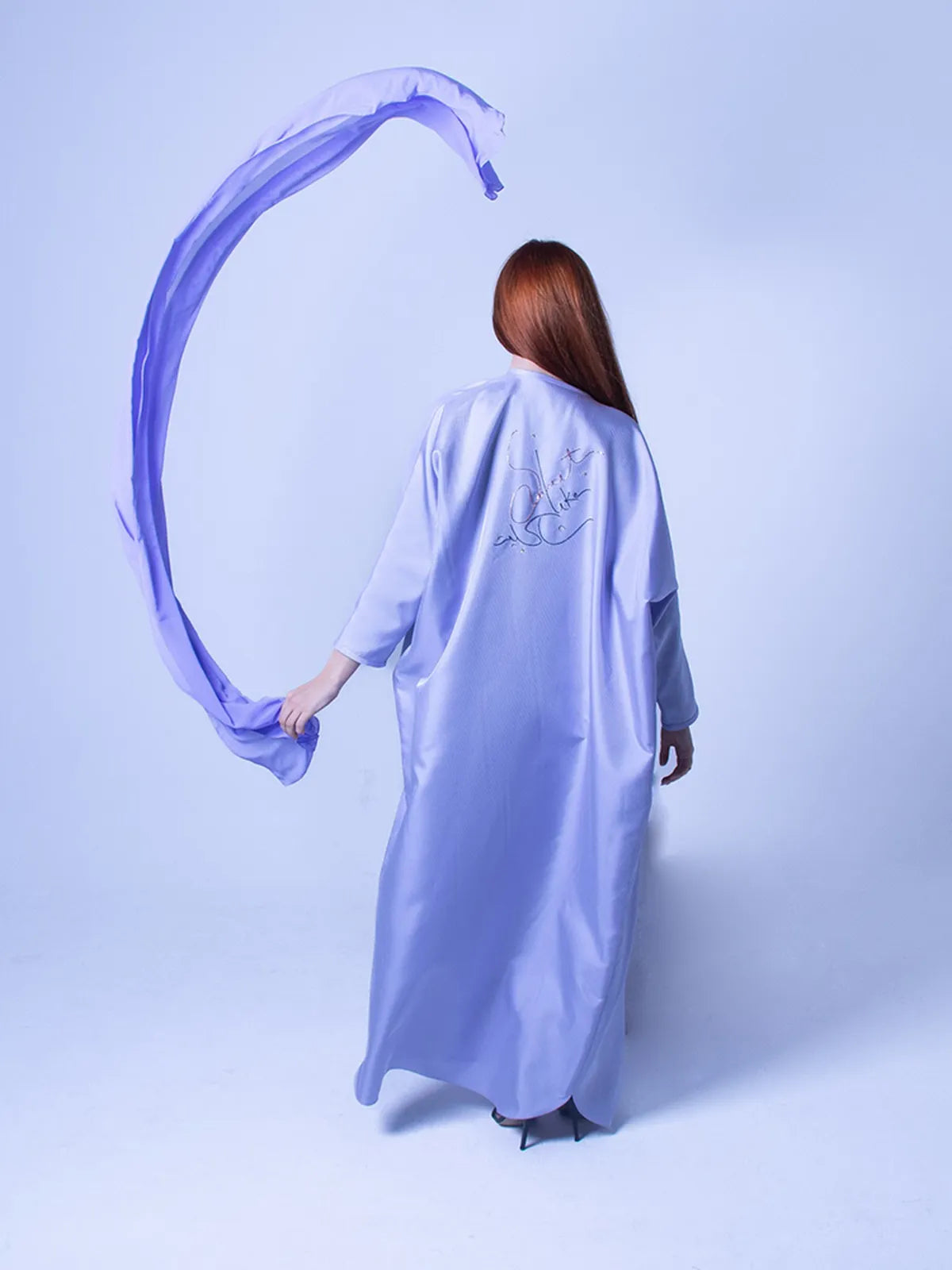 Jacquard Oversized Abaya-Abayas-KURUNKOO- Pointure.AE
