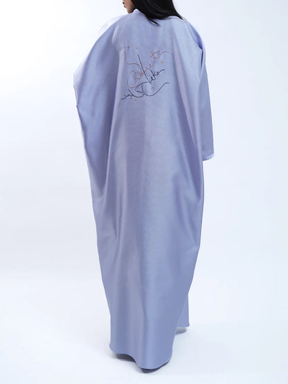 Jacquard Oversized Abaya-Abayas-KURUNKOO- Pointure.AE