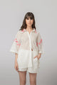 "journey" Embroidered White Set – Outfit Sets by Steffy | MĀJÅ