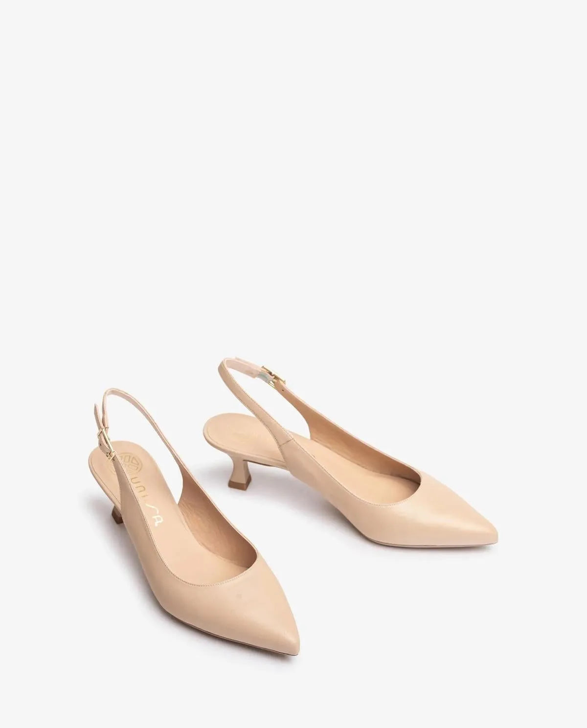 LEATHER SLING BACK-Sling Backs-UNISA- Pointure.AE