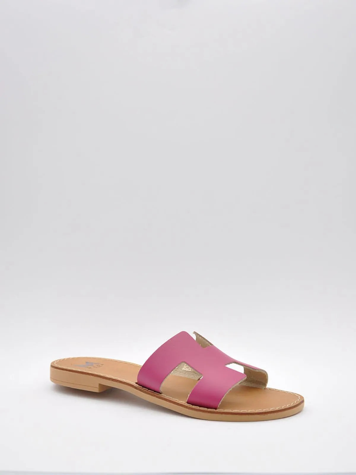 LEATHER STRAP SLIPPER-Slippers-MAGA MILANO- Pointure.AE