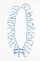 LONG NECKLACE IN BLUE