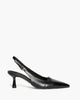 Low Heel Sling Back in Black – Sling Backs by Corina | MĀJÅ