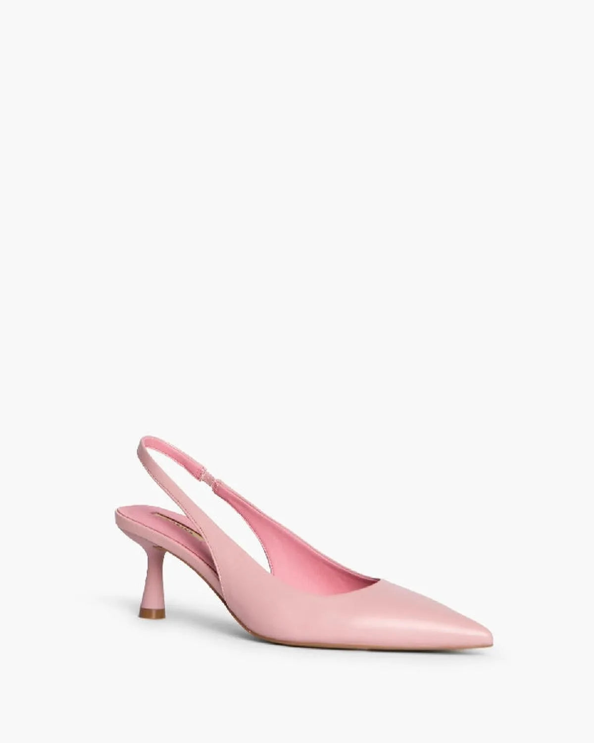 LOW HEEL SLING BACK IN PINK-Sling Backs-CORINA- Pointure.AE