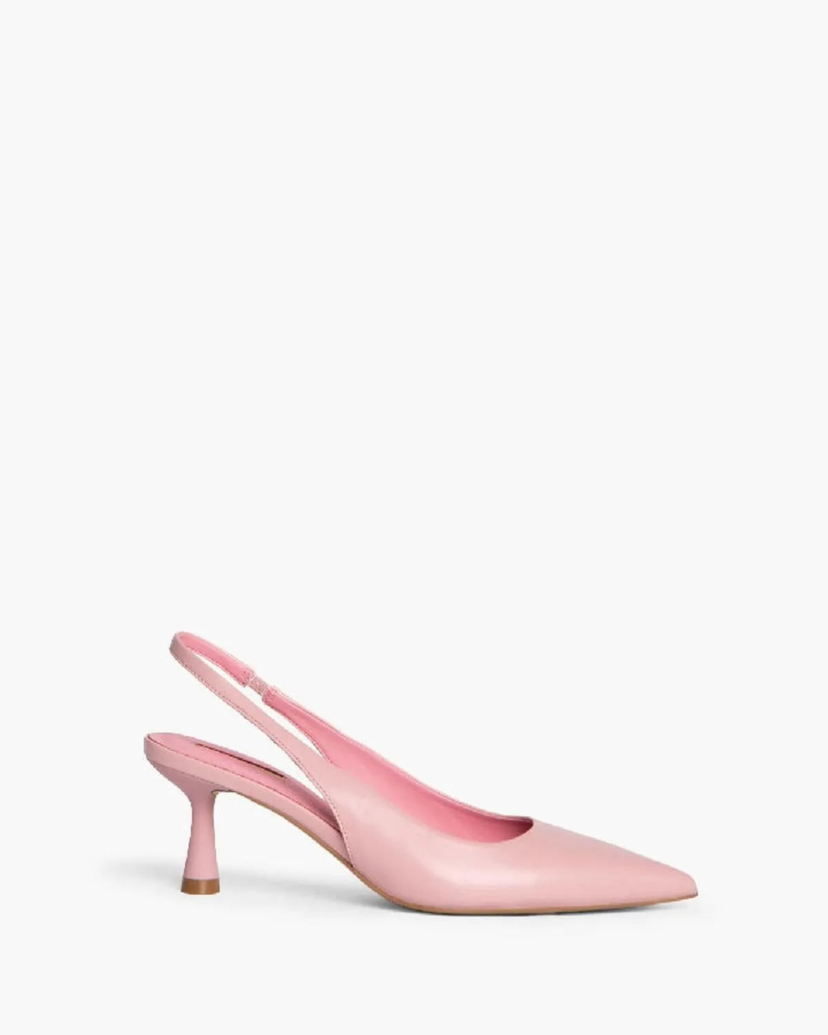 LOW HEEL SLING BACK IN PINK-Sling Backs-CORINA- Pointure.AE