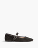 Mary Jane Flat Ballerina in Black – Ballerinas by Corina | MĀJÅ