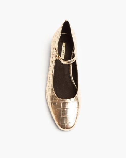 MARY JANE WITH LOW HEEL-Ballerinas-CORINA- Pointure.AE