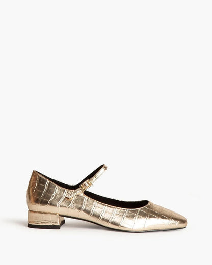 MARY JANE WITH LOW HEEL-Ballerinas-CORINA- Pointure.AE