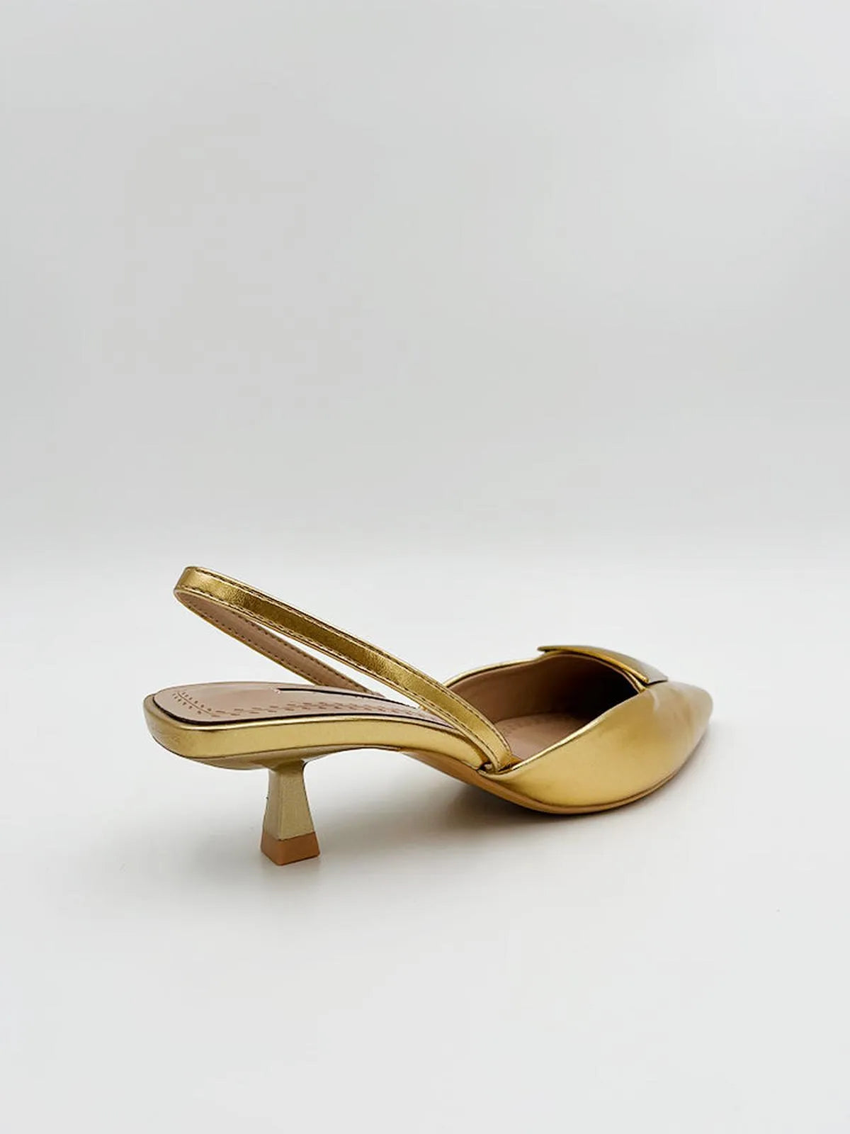 METALLIC EFFECT SLING-BACK-Sling Backs-CORINA- Pointure.AE