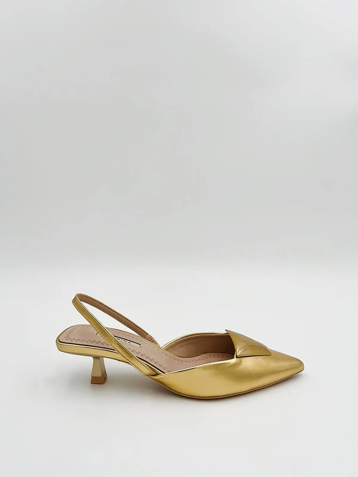 METALLIC EFFECT SLING-BACK-Sling Backs-CORINA- Pointure.AE