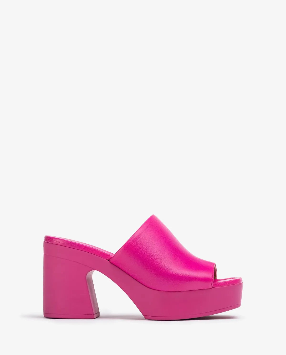 MONOCHROME MULE IN FUSCHIA-Mules-UNISA- Pointure.AE