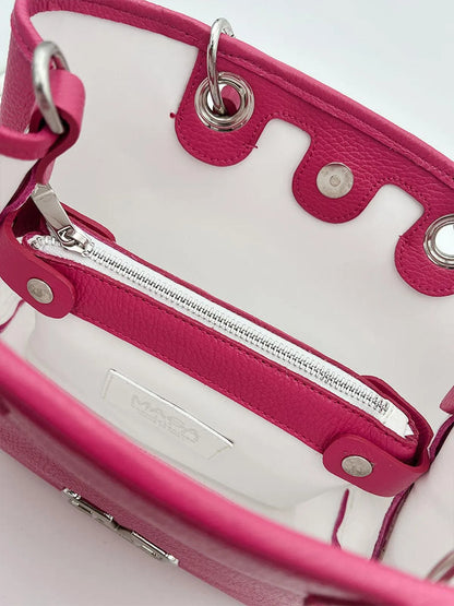 PINK TOP-HANDLE BAG-Top Handle Bags-MAGA MILANO- Pointure.AE