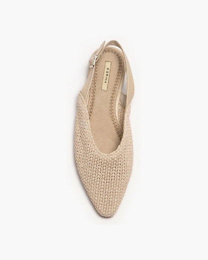 POINTED FLAT SANDALS-Flats-CORINA- Pointure.AE