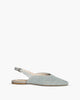 Pointed Flat Sandals in Azul – Flats by Corina | MĀJÅ