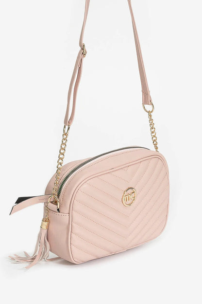 QUILTED CROSS-BODY BAG-Cross-Body Bags-MARIE CLAIRE- Pointure.AE