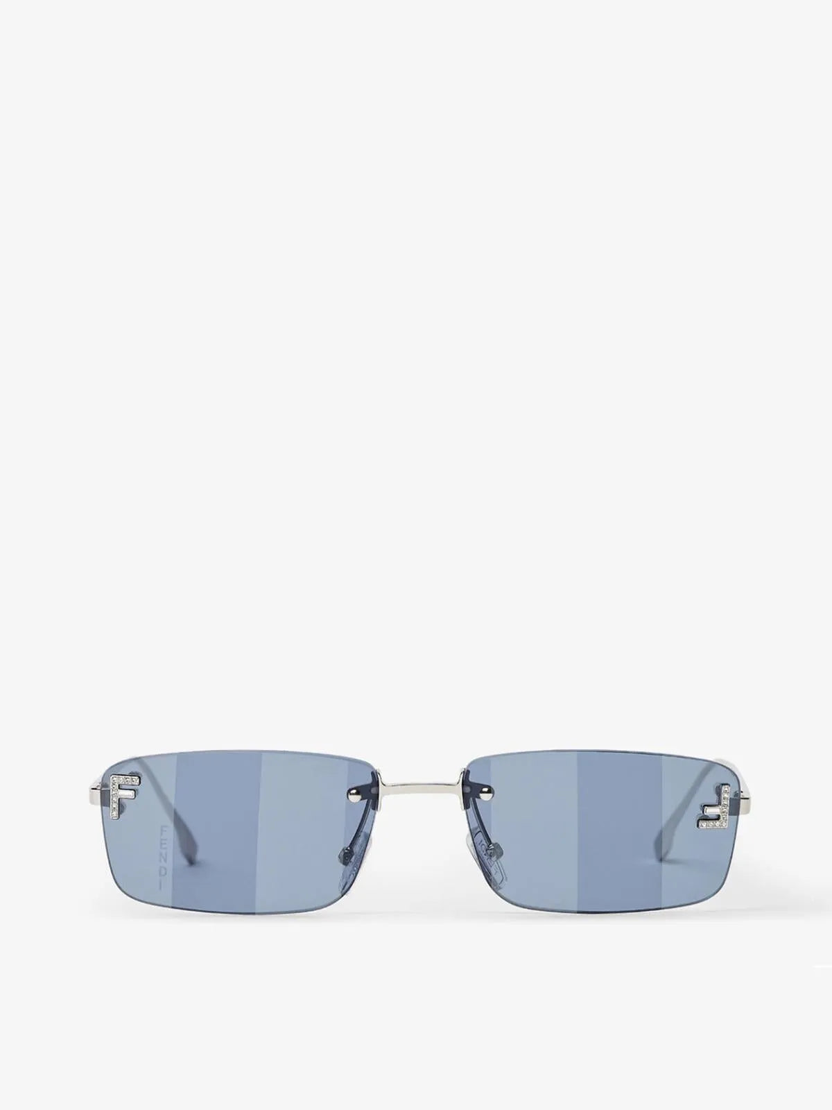RECTANGULAR FENDI FIRST-Rectangular Frame Sunglasses-FENDI- Pointure.AE