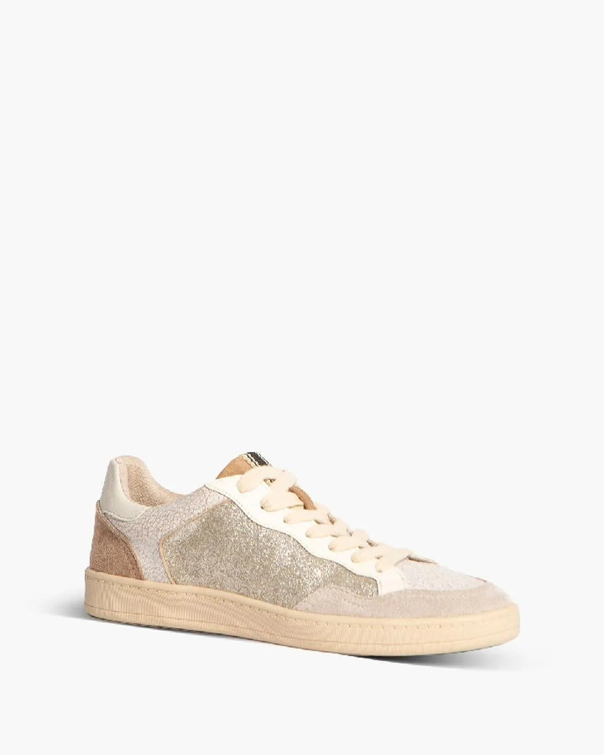RETRO STYLE SPORTS SHOE IN GOLD-Sneakers-CORINA- Pointure.AE