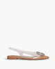 Rhinestone Detail Flat Slingback – Flats by Corina | MĀJÅ